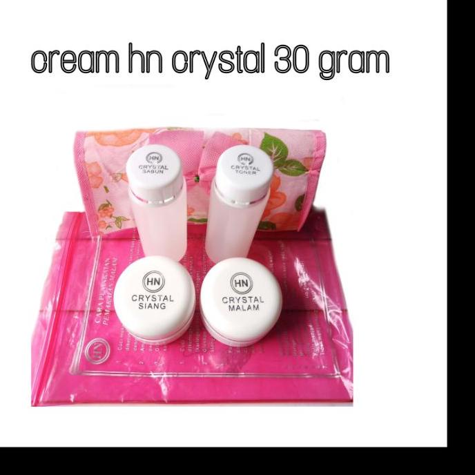 ♦ CREAM HN CRYSTAL 30 GRAM / KRIM HN KRISTAL 30GR TUTUP EMBOS BUKAN STIKER ✈