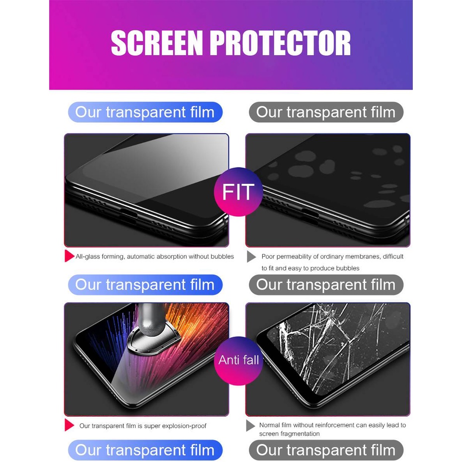 3Pcs Tempered Glass For Xiaomi Redmi Note 7 9s 5 8 Pro 8T 9 Pro Max Screen Protector For Redmi 5 Plus 6A Glass Film