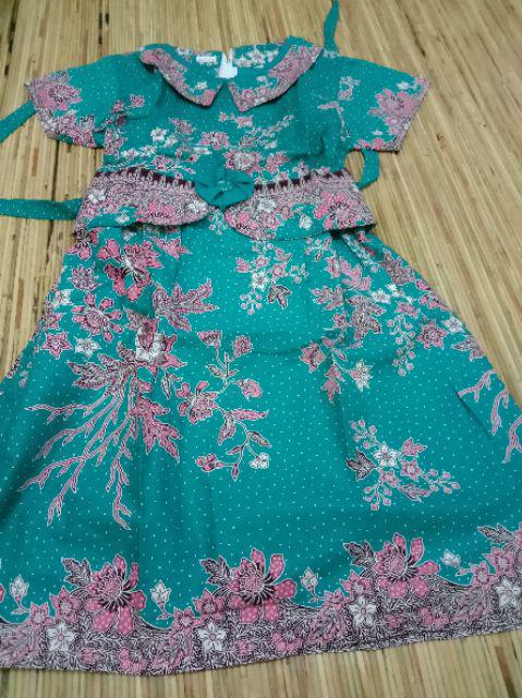 Sarimbit Batik Kd Melati Seragam Batik Keluarga Couple Batik Family Dress Pesta Kemeja Anak