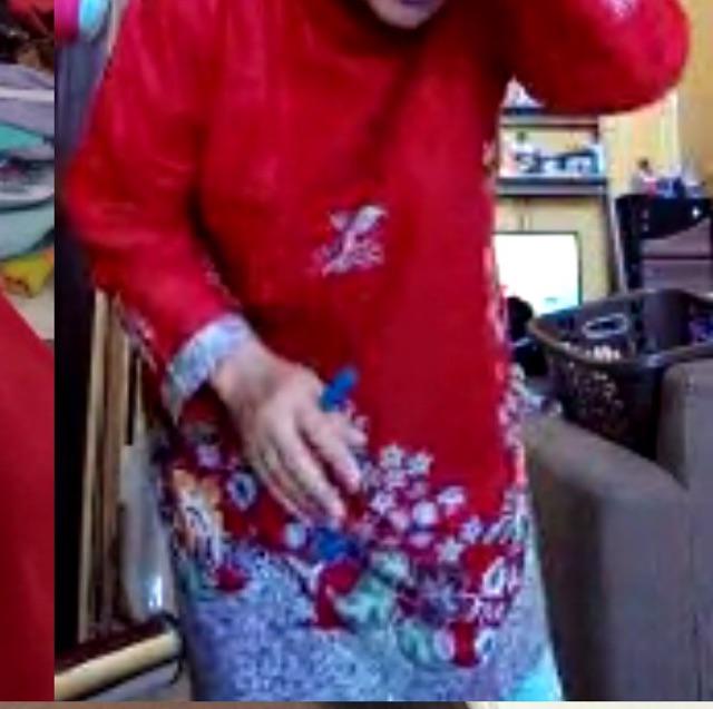 Atasan Batik Tunik 297 Mekar Cinta