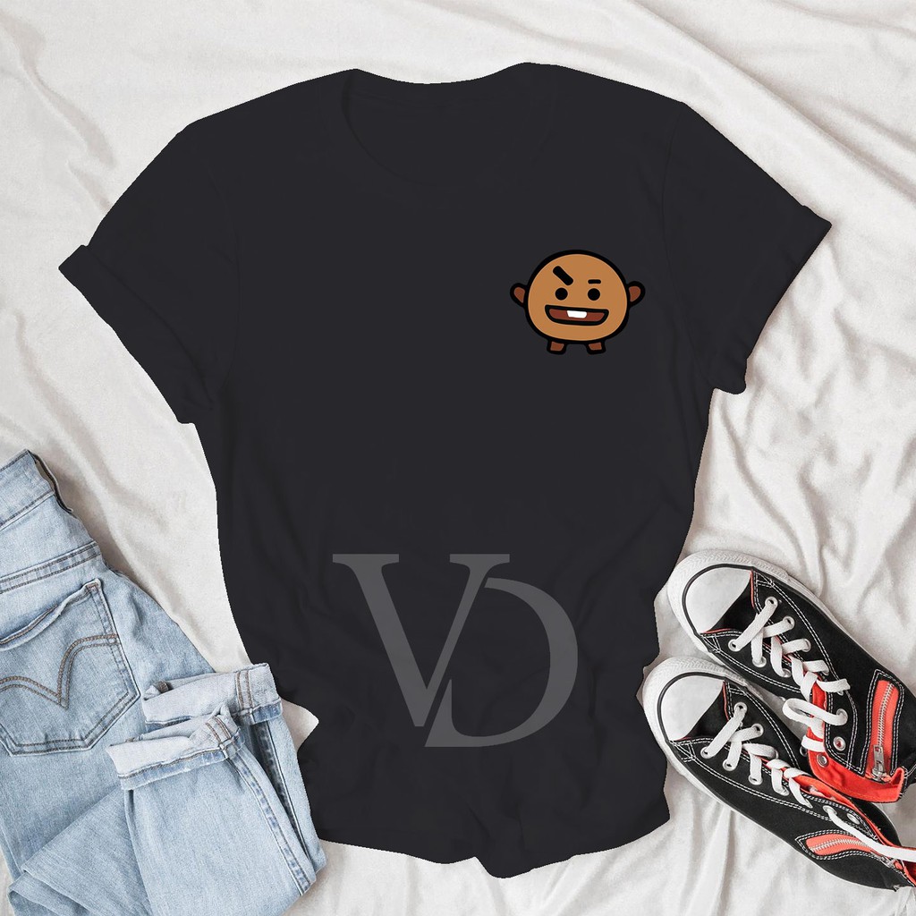 Kaos Tumblr BT21 Shooky/Kaos BT21 Shooky/Tshirt BT21 Shooky / KAOS KOREA