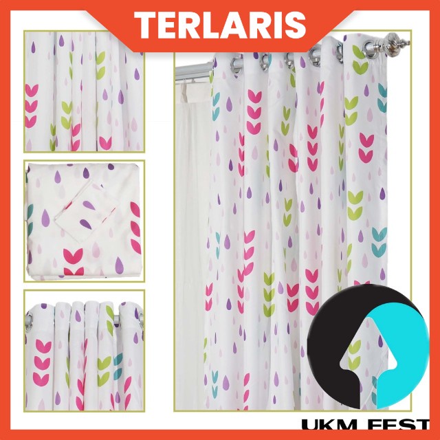 Gorden Minimalis Smokring Katun Gorden Blazer Gorden Jendela-Pintu Terlaris &amp; Termurah GARANSI 100%!