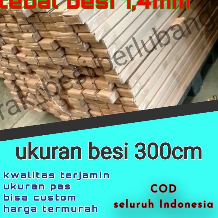 Baru Kekinian besi siku lubang 3meter tebal 1,4mm min 10lonjor warna siku lubang hamertune | siku lu