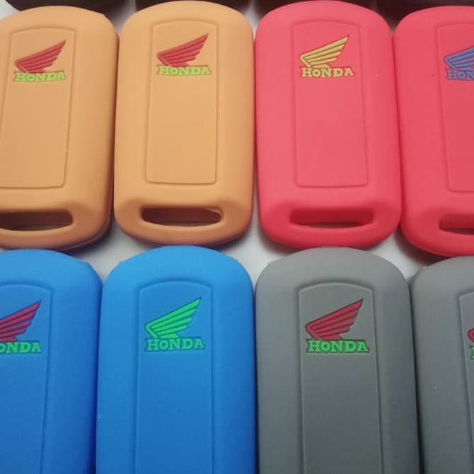 COVER CASE KONDOM SILIKON SILICONE SILICONE SARUNG KARET KUNCI REMOTE REMOT HONDA VARIO 150 2018