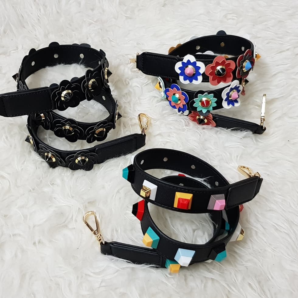 Candy studs / flower bag strap 105cm