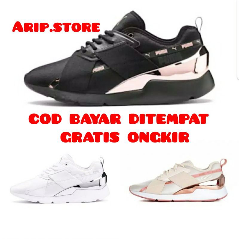 SEPATU PUMA MUSE X2 / MUSE SATIN PREMIUM ORIGINAL