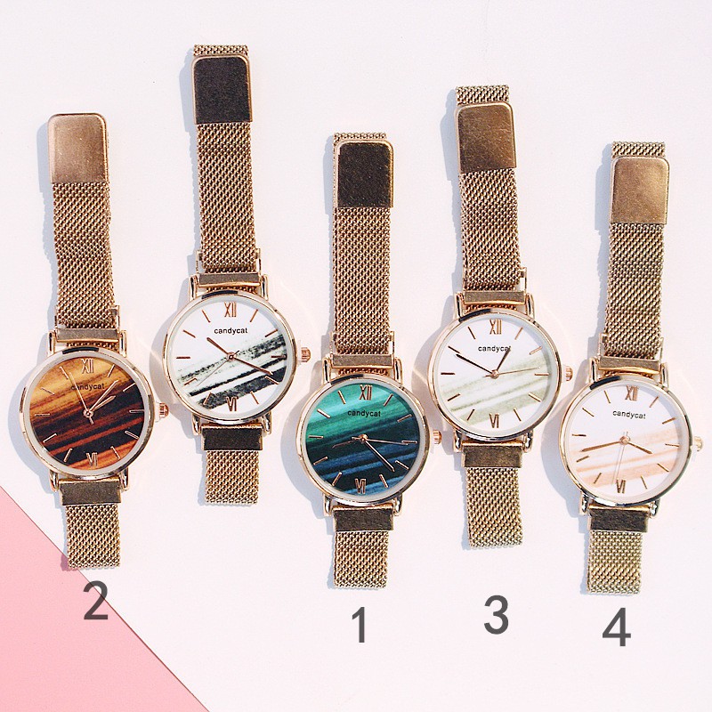 Watchyou Jam Tangan Wanita A0068 French niche simple temperament fashion Mori quartz watches