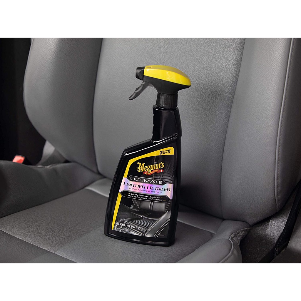 MEGUIARS Ultimate Leather Detailer 100ml SPRAY ECER Pembersih Pelembab Proteksi Kulit Tas MURAH