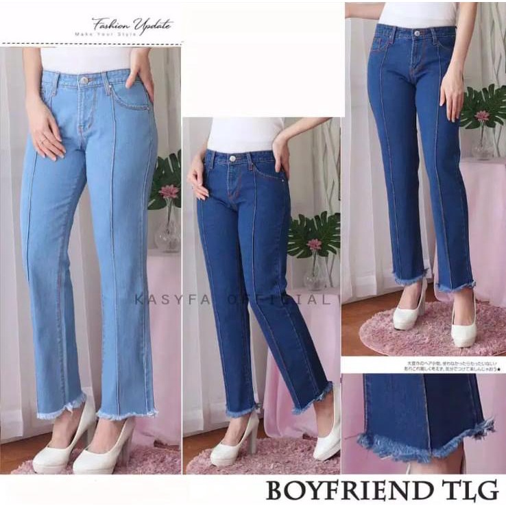 INV - CELANA BOYFRIEND RAWIS / TULANG DEPAN / SIZE 27-30