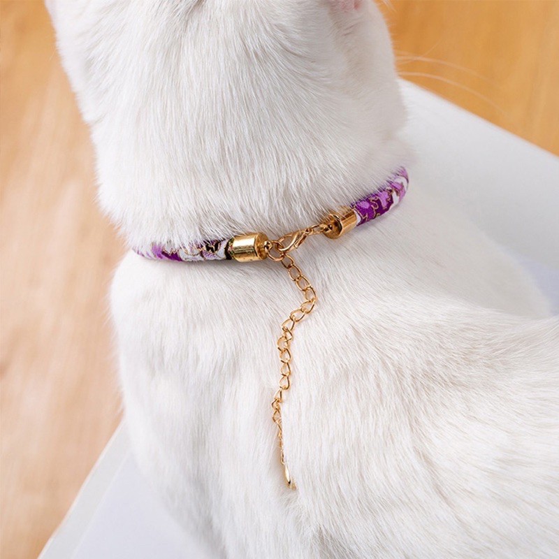 Kalung kucing etnik motif bohemian bell lonceng premium cat collar anjing dog kelinci pet aksesoris