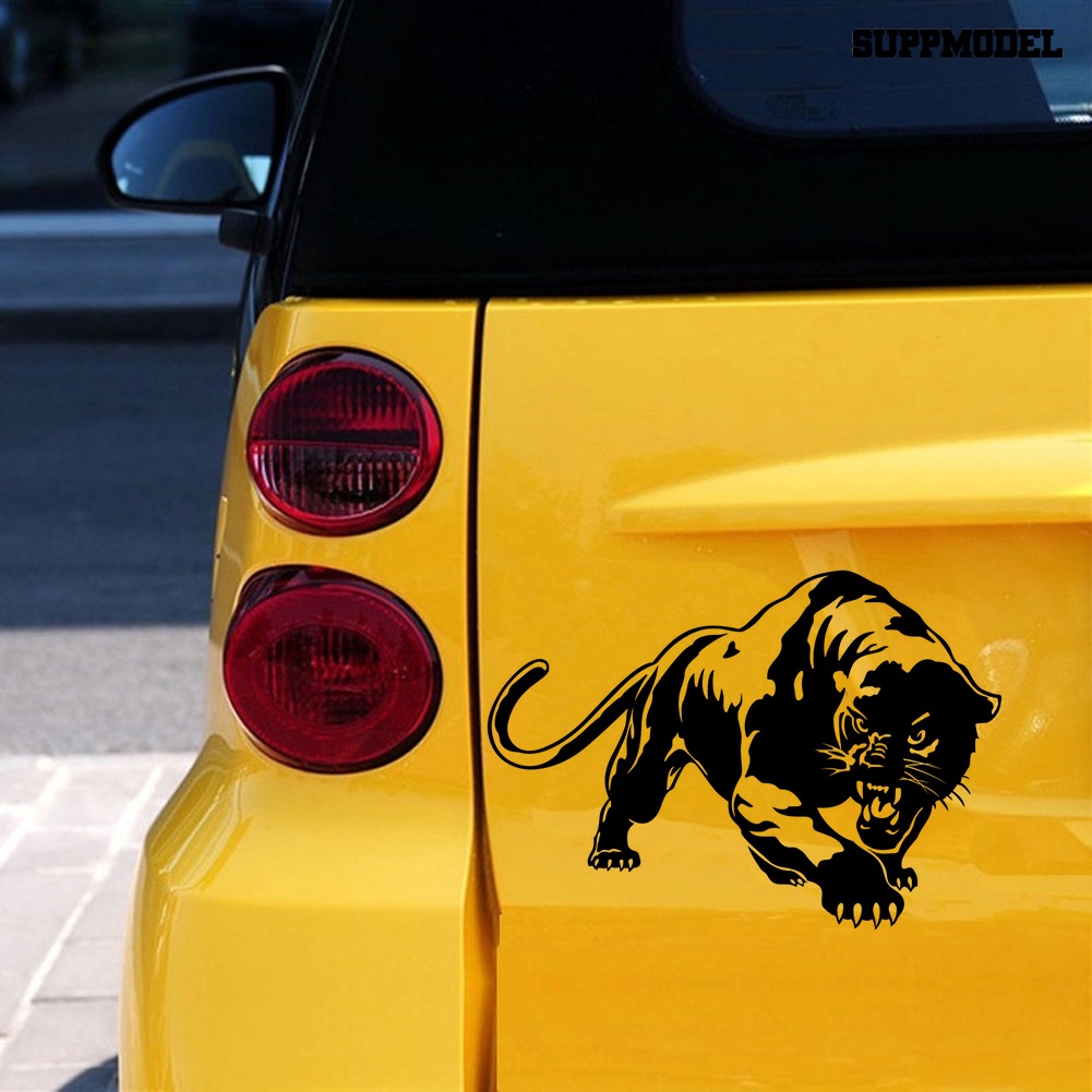 Car J-250 Stiker Decal Motif Leopard Untuk Dekorasi Exterior Mobil