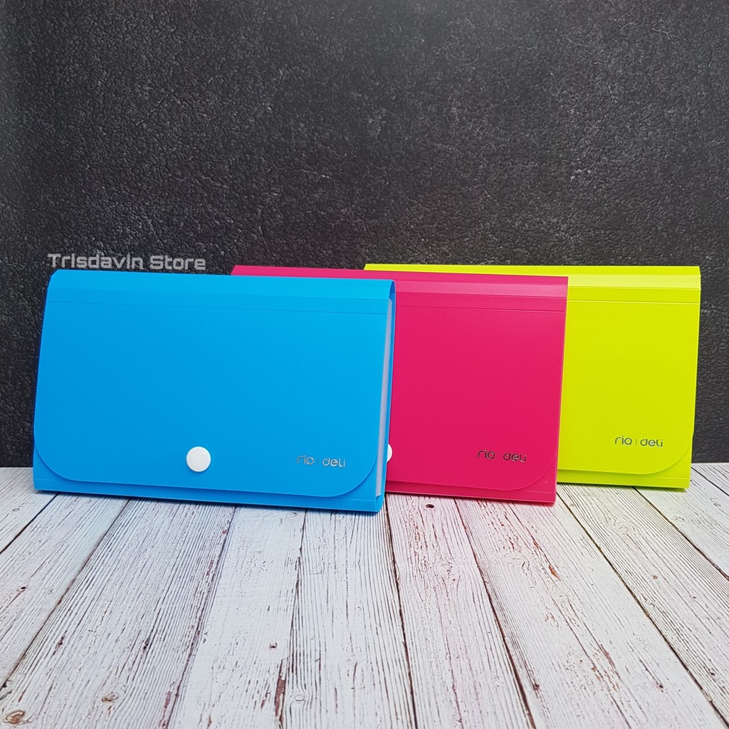 

Deli Expanding file ukuran A6 warna - A6-13P