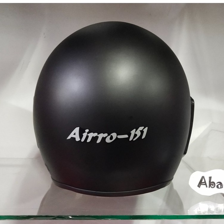 Helm Airro Black Doff Hitam Original