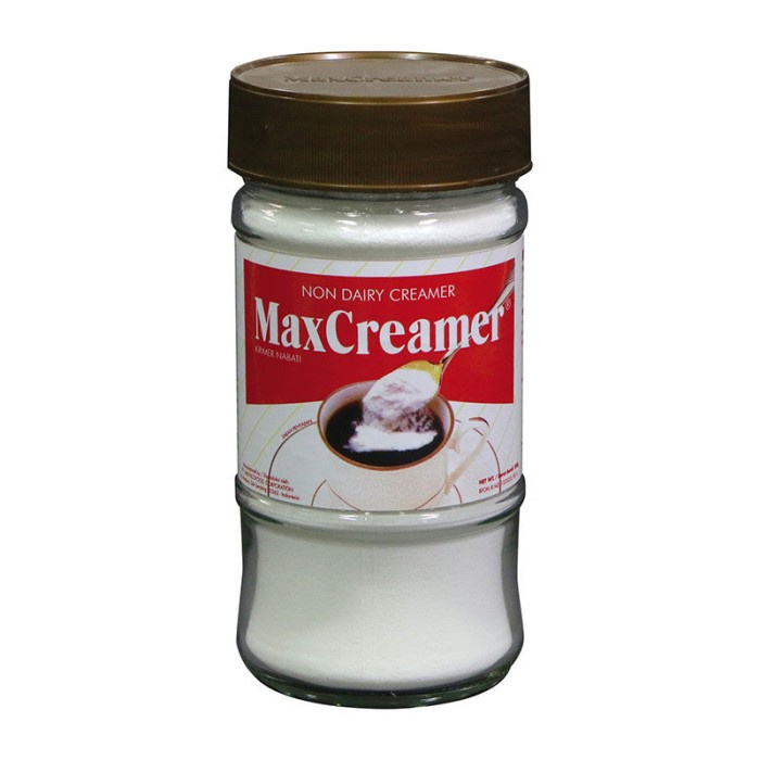 

Max Creamer Jar 200 Gr