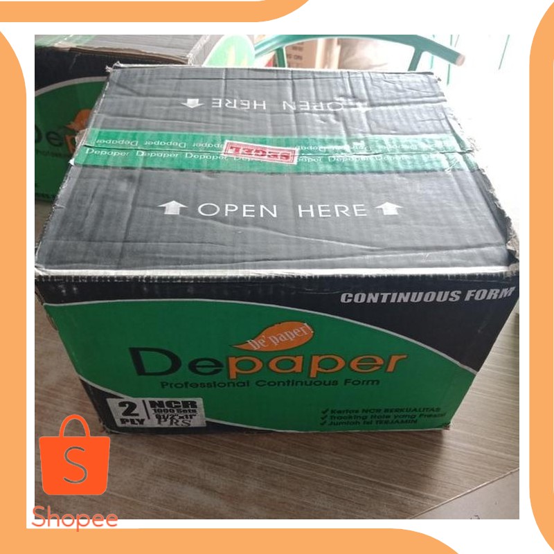 

Unik perkakas continous form 2 ply prs depaper kertas print continousform Berkualitas