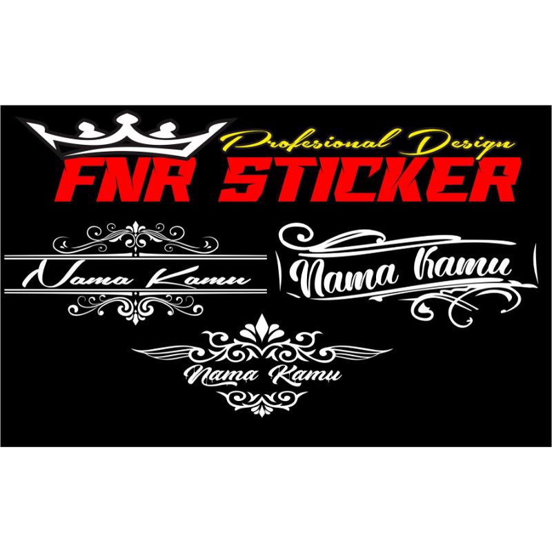 

STIKER KACA MOBIL CUSTOM