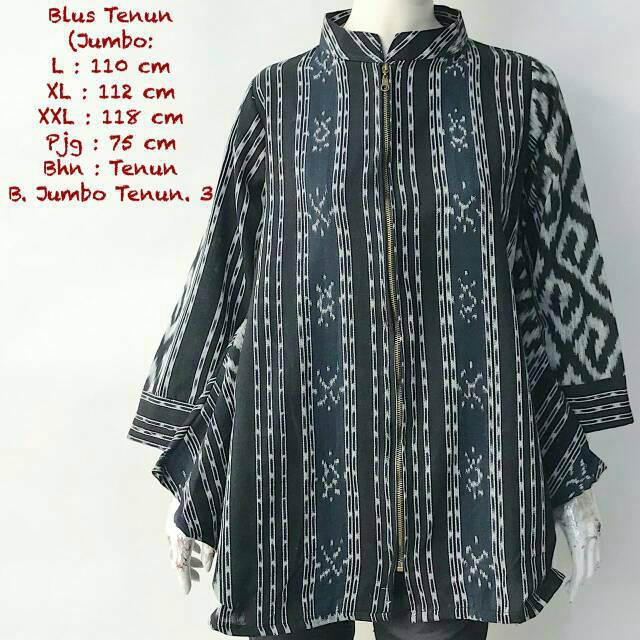 Blus Tenun Jumbo