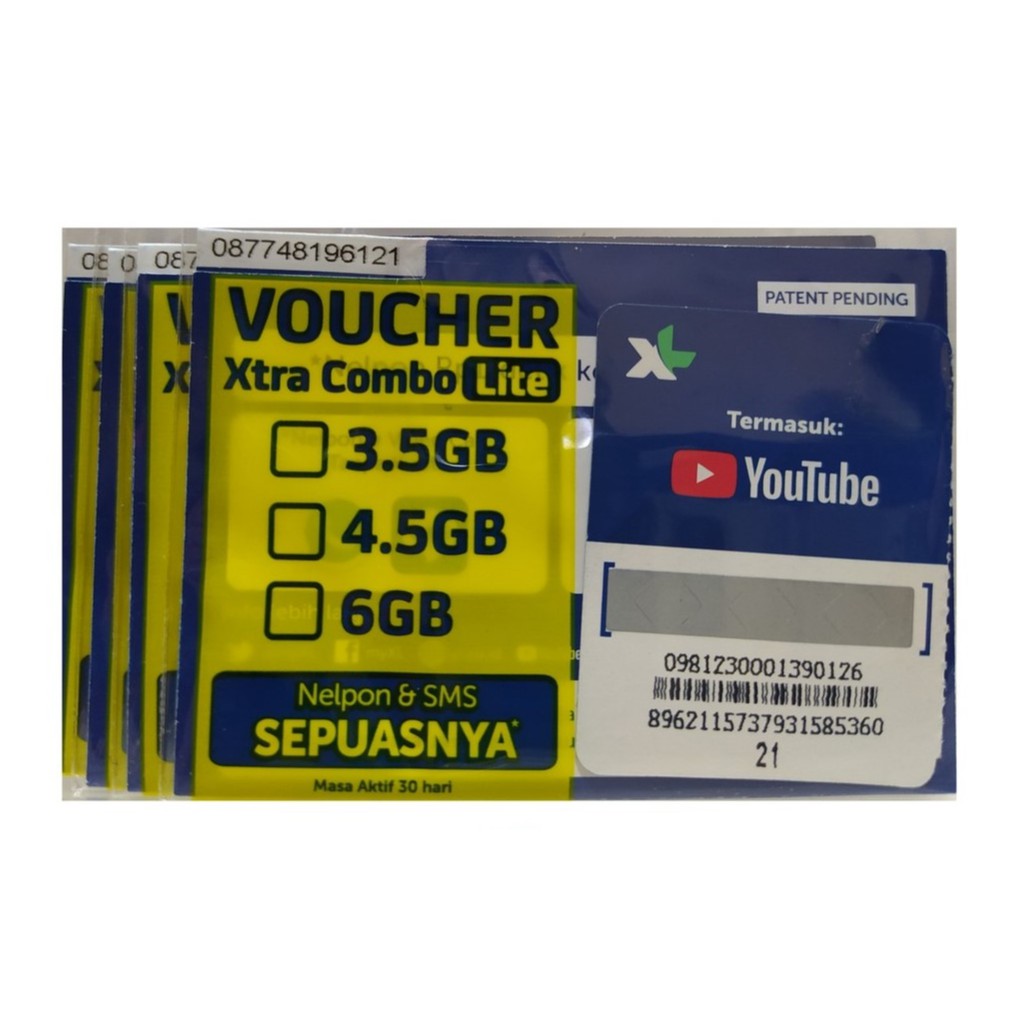 Perdana XL Combo Lite 3,5GB 30Hari (+Xtra Unlimited Turbo)