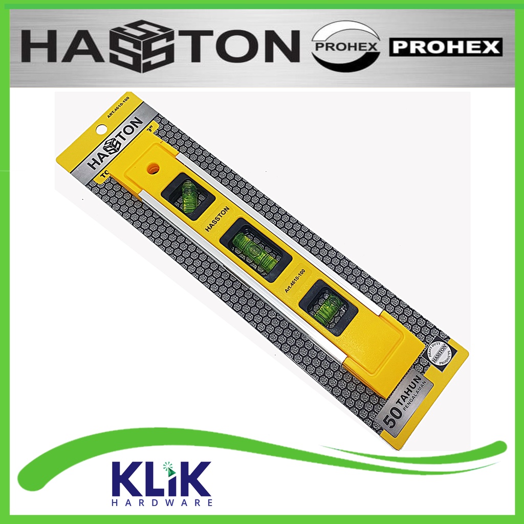 Hasston Prohex Waterpass Magnet Torpedo 9 Inch Water Pass Mini 22.5 cm