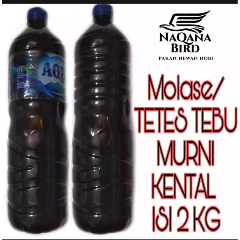 

MOLASE TETES TEBU MURNI 100% BERAT 2kg molases ASLI