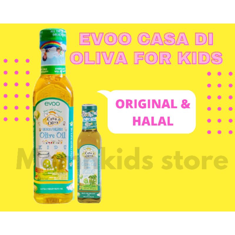 

EVOO CASA DI OLIVA FOR KIDS - EVOO olive oil 250 ml untuk MPASI