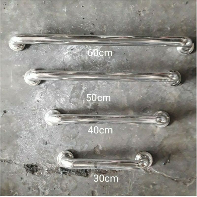 grab bar stainless 304 50cm / grab bar stainless 304 / pegangan kamar mandi