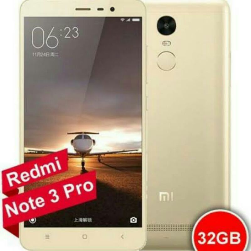 XIAOMI REDMI NOTE 3 PRO RAM 3GB INTERNAL 32GB (4G) BARU HP MURAH 100% ORIGINAL-1
