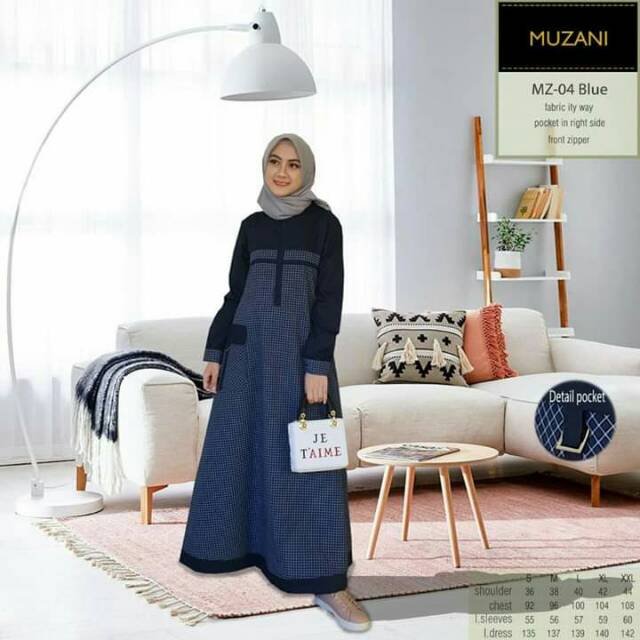 GAMIS MUZANI 04 BLUE