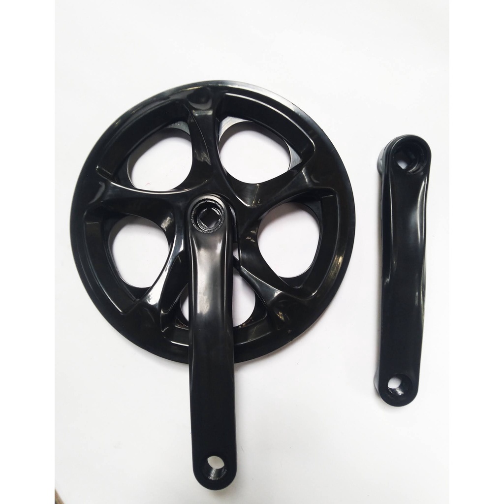 Crank Exotic 52T Crank Sepeda Lipat Minion Single Speed Crank BB Kotak