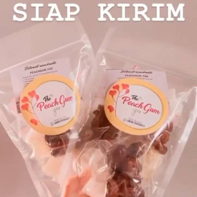 

Paket Peach Gum Siap Pakai