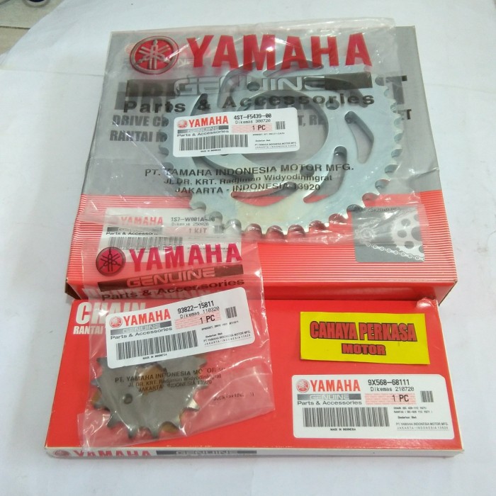 Gear Set Jupiter MX old (1S7-W001A-00)