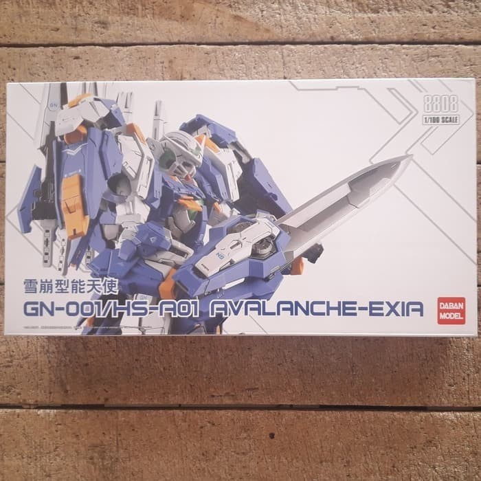 Gunpla MG Avalanche Exia R2 R3 Gundam merk Daban Model
