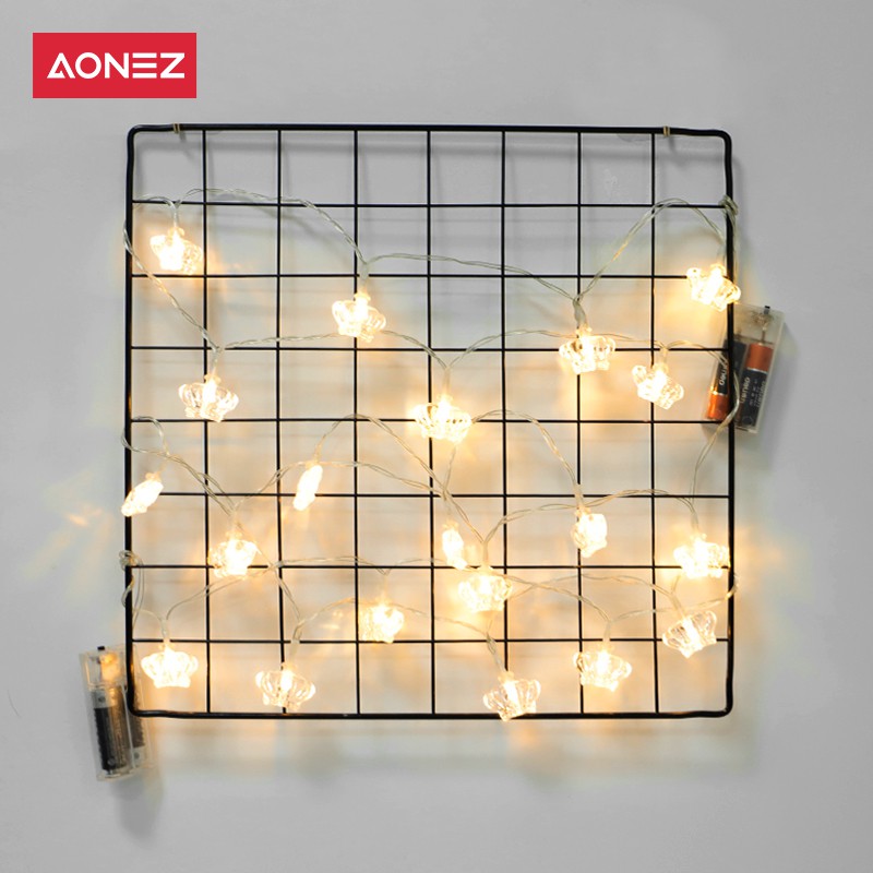 AONEZ lampu  tumblr Light Mahkota Hias  Dekorasi 1 5M 