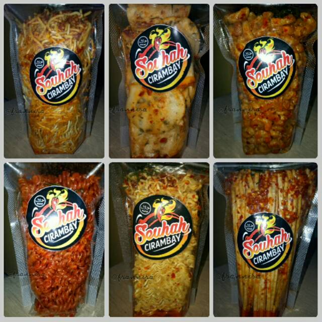 

Cemilan Seuhah Cirambay 11.5K*| Mie Lidi | Basreng | Makaroni | Siomay |dan masih banyak lagi