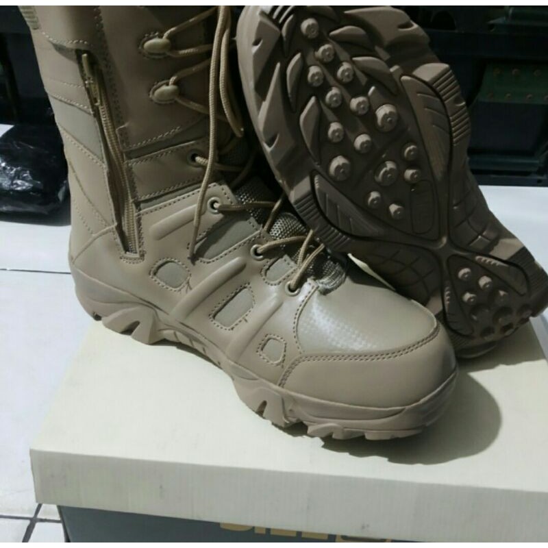 Sepatu PDL/PNS Kemhan RI Gurun Tactical 511 9 Inch Terbaru