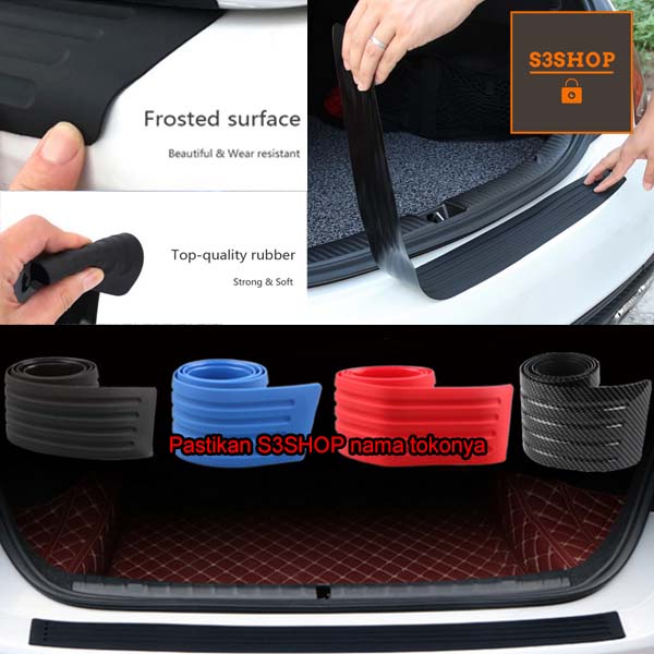 Car Rubber Step PROTECTOR - Karet Pelindung Bagasi Mobil UNIVERSAL