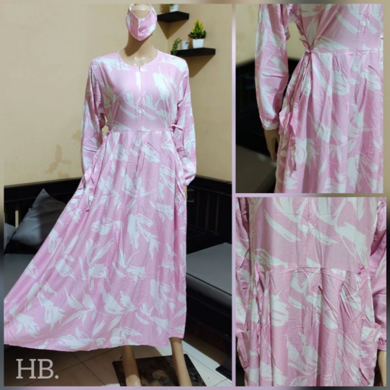 MILEA DRESS FENOMENAL VIRAL KEKINIAN GAMIS RAYON TERLARIS