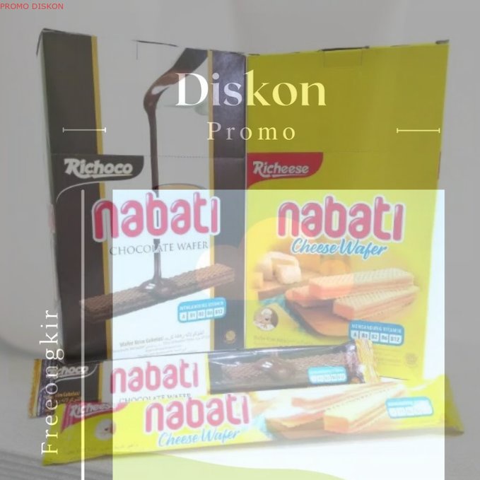 

WAFER NABATI 7 gram COKLAT KRIM KEJU