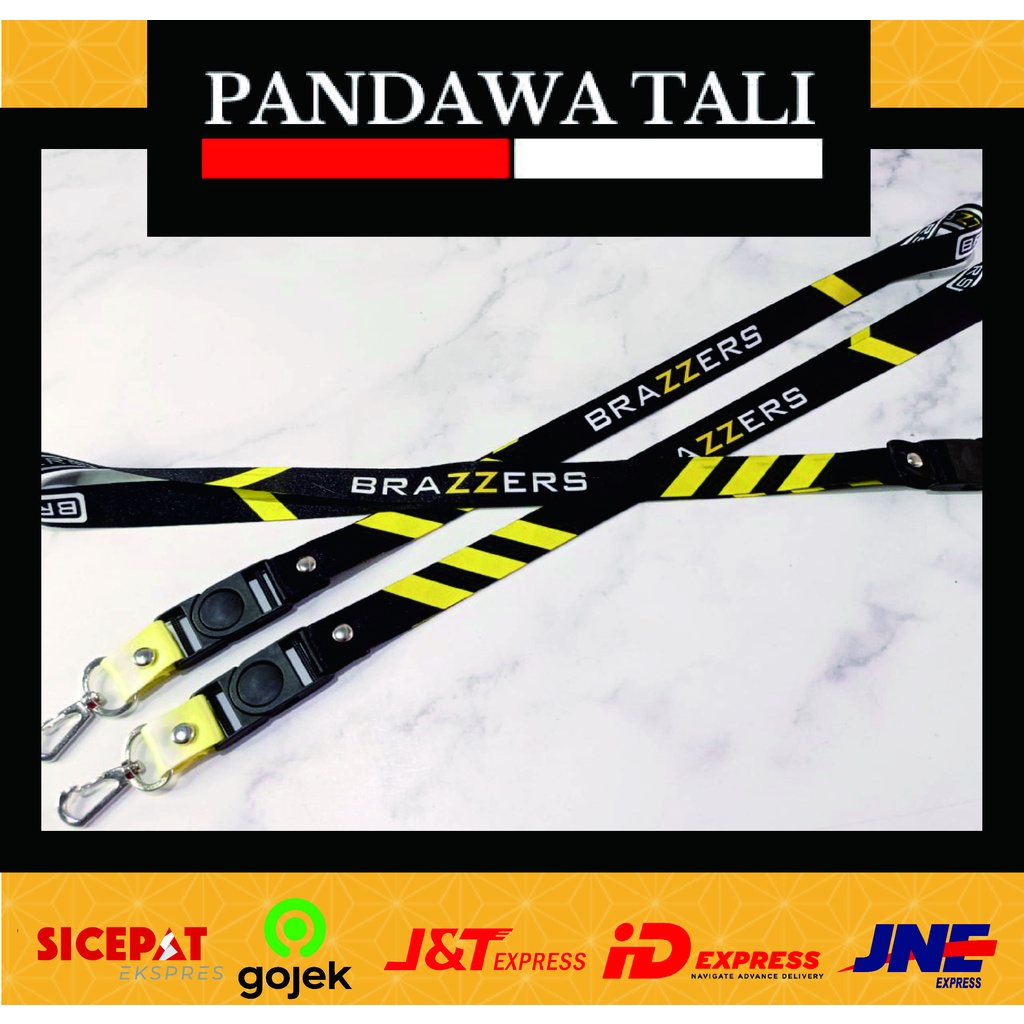 

Lanyard Brazzer / Lanyard Printing Custom Pandawa Tali Surabaya ptr
