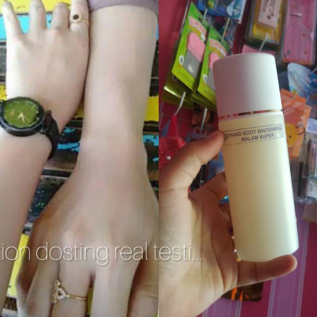 Handbody racikan dokter putih dalam 1botol