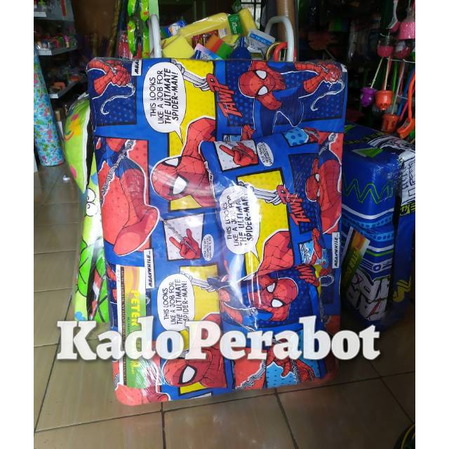 Kasur Busa Bantal - Kasur Anak Busa Tebal - Kasur Lipat Kristal bantal 2 GOJEK GRAB ONLY