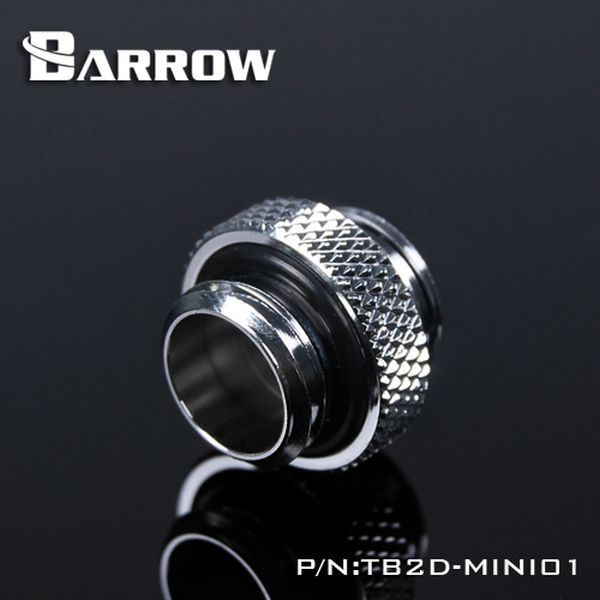 BARROW TB2D-MINI01 Mini Dual Male G1/4 5mm Extender Silver