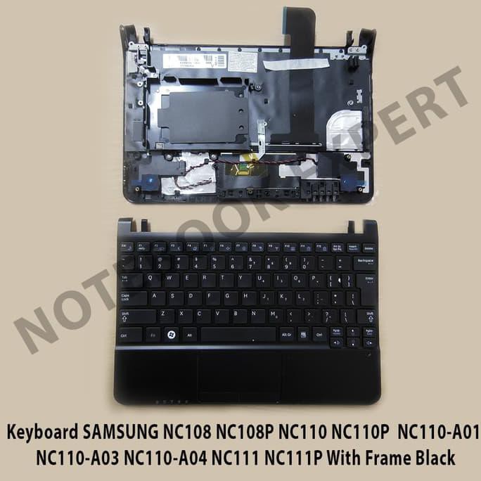 Hot Sale Keyboard Samsung Nc108 Nc108P Nc110 Nc110P With Frame Black Trendi