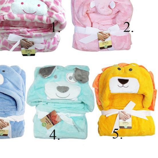 ➦ Lynx Selimut Bayi Topi Carter's - Baby Blanket ✦