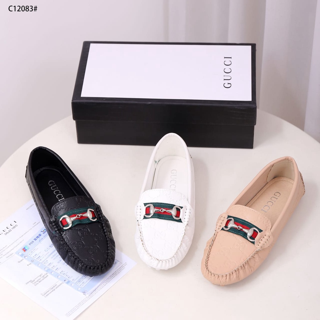 gc  GG Loafers Flat Shoes C12083#