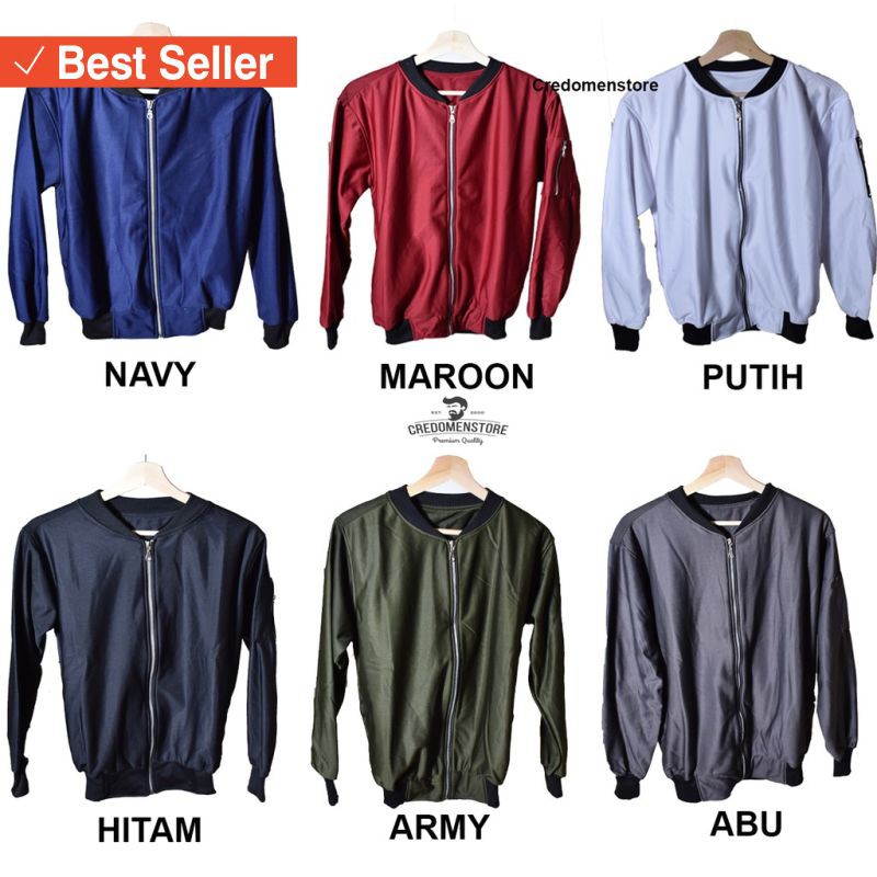 BOMBER PRIA WANITA STYLE MODERN HITS / Credomenstore Jaket Bomber Hijau Army / Jaket Bomber Unisex