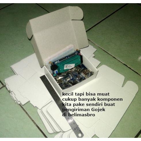 

(K.40) Karton 10 X 7,5 X 3,5 Box Kertas Duplex Polos Belimas89 Kualitas Baik