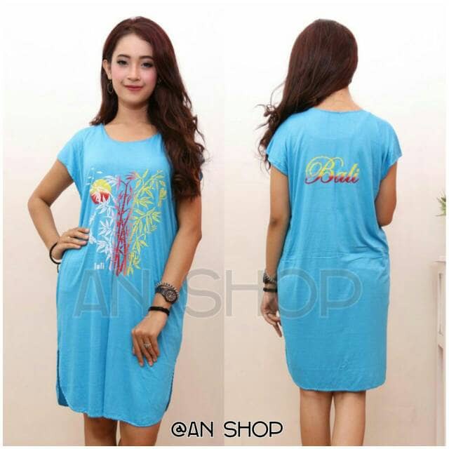 Baju Tidur JGI5 Daster Midi Bambu Bali 1 BEST SELLER