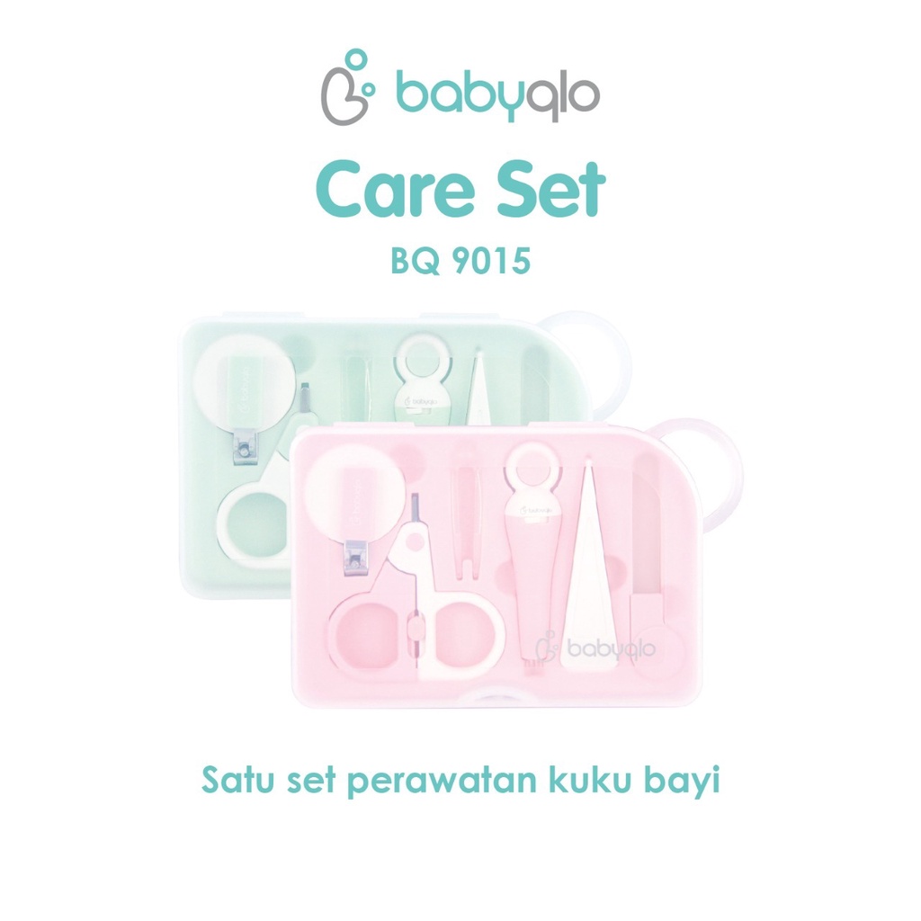 Castle - BabyQlo 6in1 Manicure Set / care set (Perlengkapan Manikur Bayi 6in1) - 9015