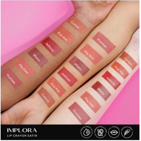 IMPLORA Lip Crayon Satin | implora